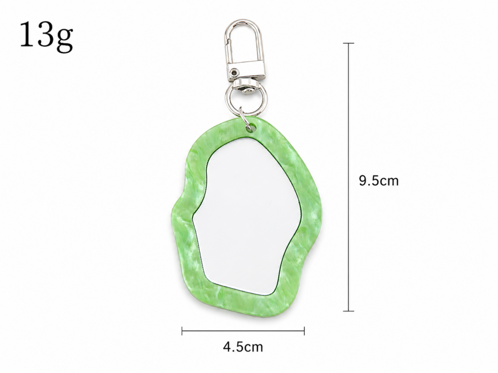 พวงกุญแจกระจกอะคริลิค (Acrylic Mirror Keychain)